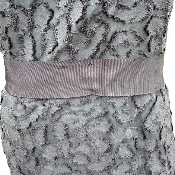 St. John 10 Black Lace Maxi Dress Godet Mermaid Evening Gown Boat Neck - Picture 3 of 12